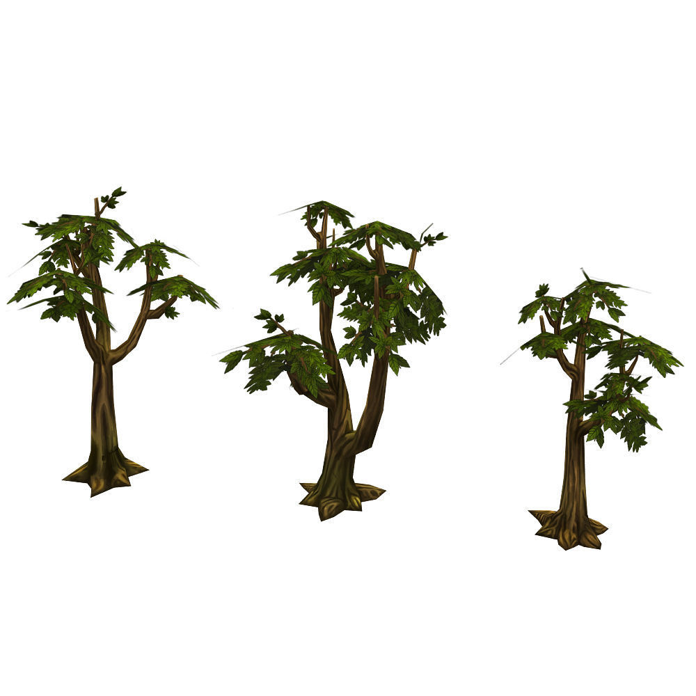 Fantasy Level Set - Low Poly Hand Painted Low-poly 3D model_13