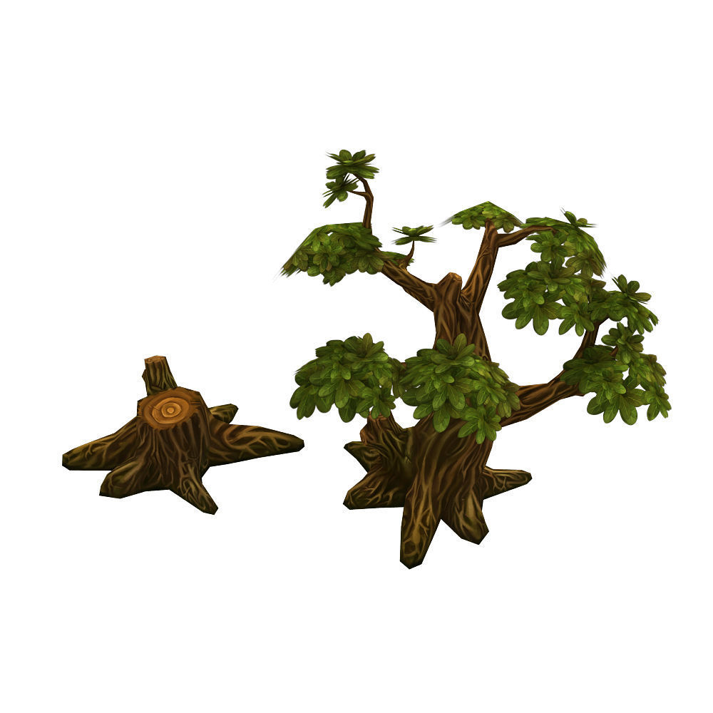 Fantasy Level Set - Low Poly Hand Painted Low-poly 3D model_14