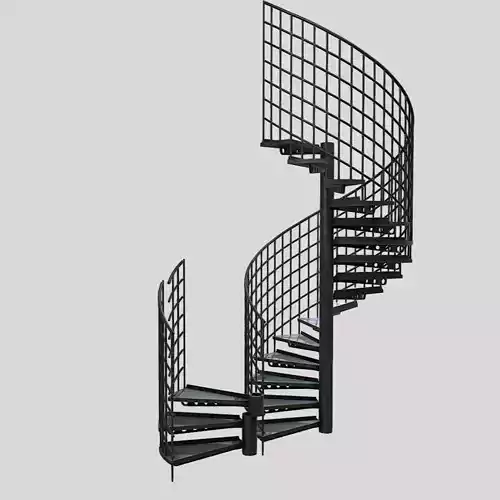Modular Spiral Staircase