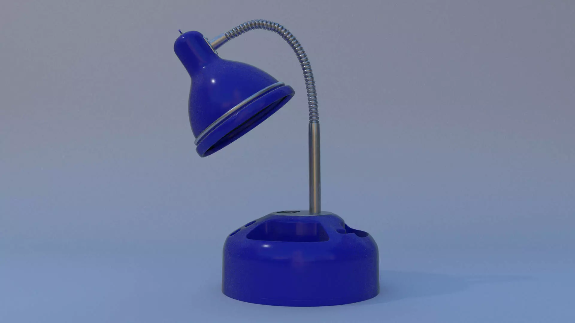 Lamp - Blue 3D model