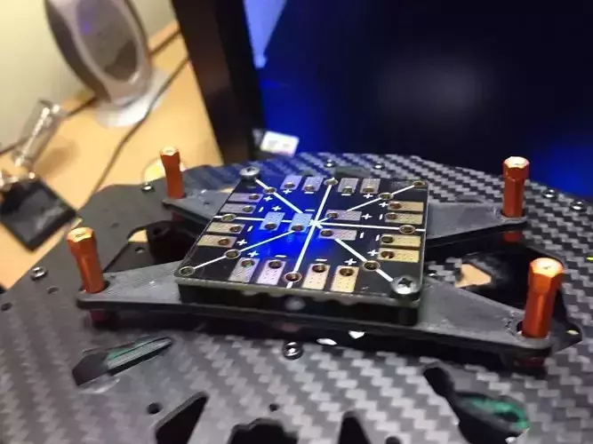 Power board holder for Tarot 650 Hexacopter Free 3D print model