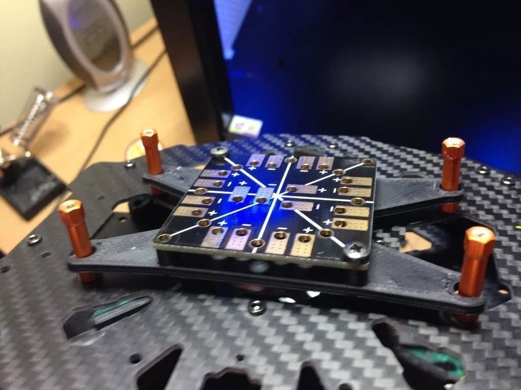 Power board holder for Tarot 650 Hexacopter Free 3D print model