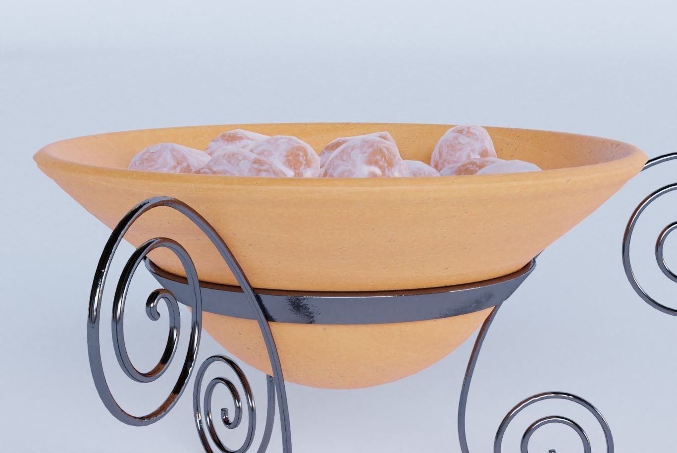 Cabinet o stuff Low-poly 3D model_14