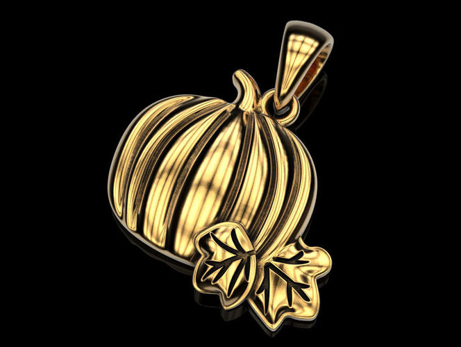 Pumpkin Pendant 3D print model