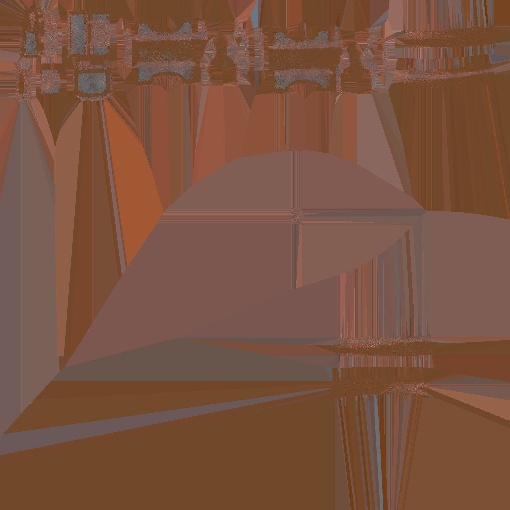 Treasure Chest Low-poly 3D model_1