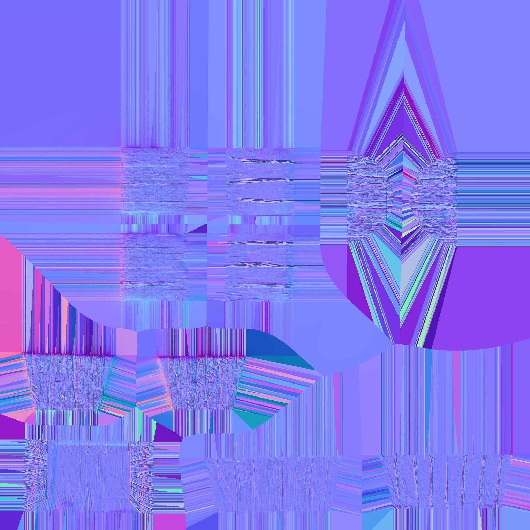 Treasure Chest Low-poly 3D model_21