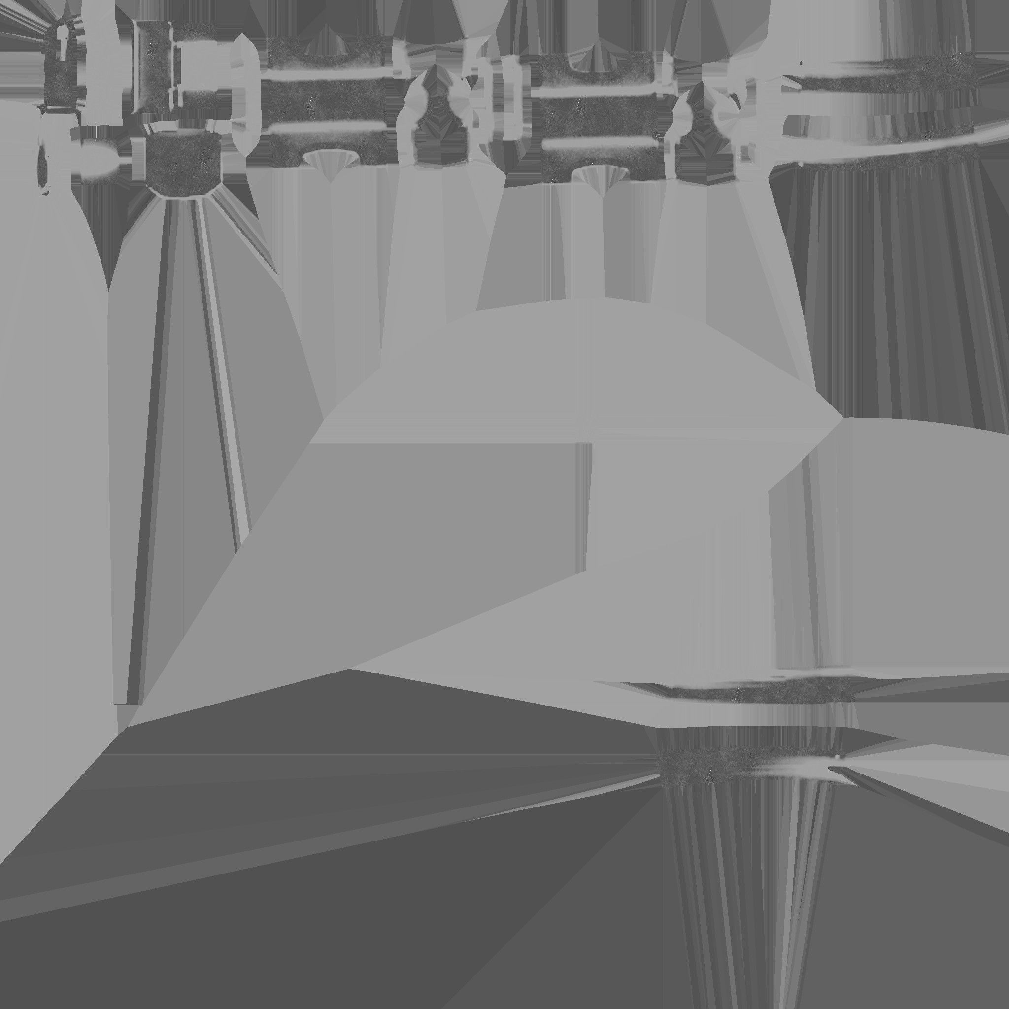 Treasure Chest Low-poly 3D model_11