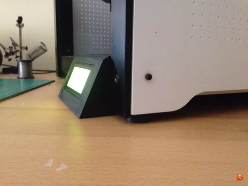 LCD Box for Tumaker Voladora V2 Free 3D print model_0