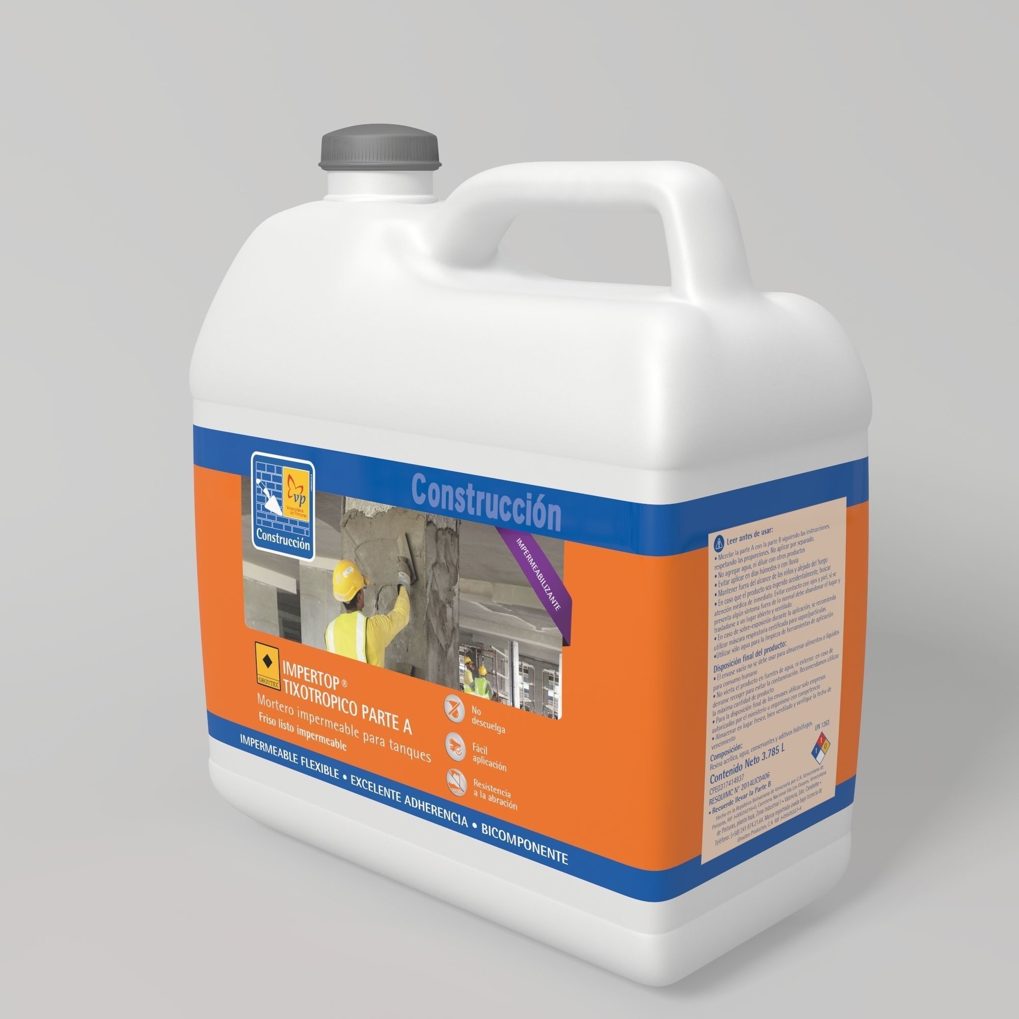 Plastic Gallon 3D model_1