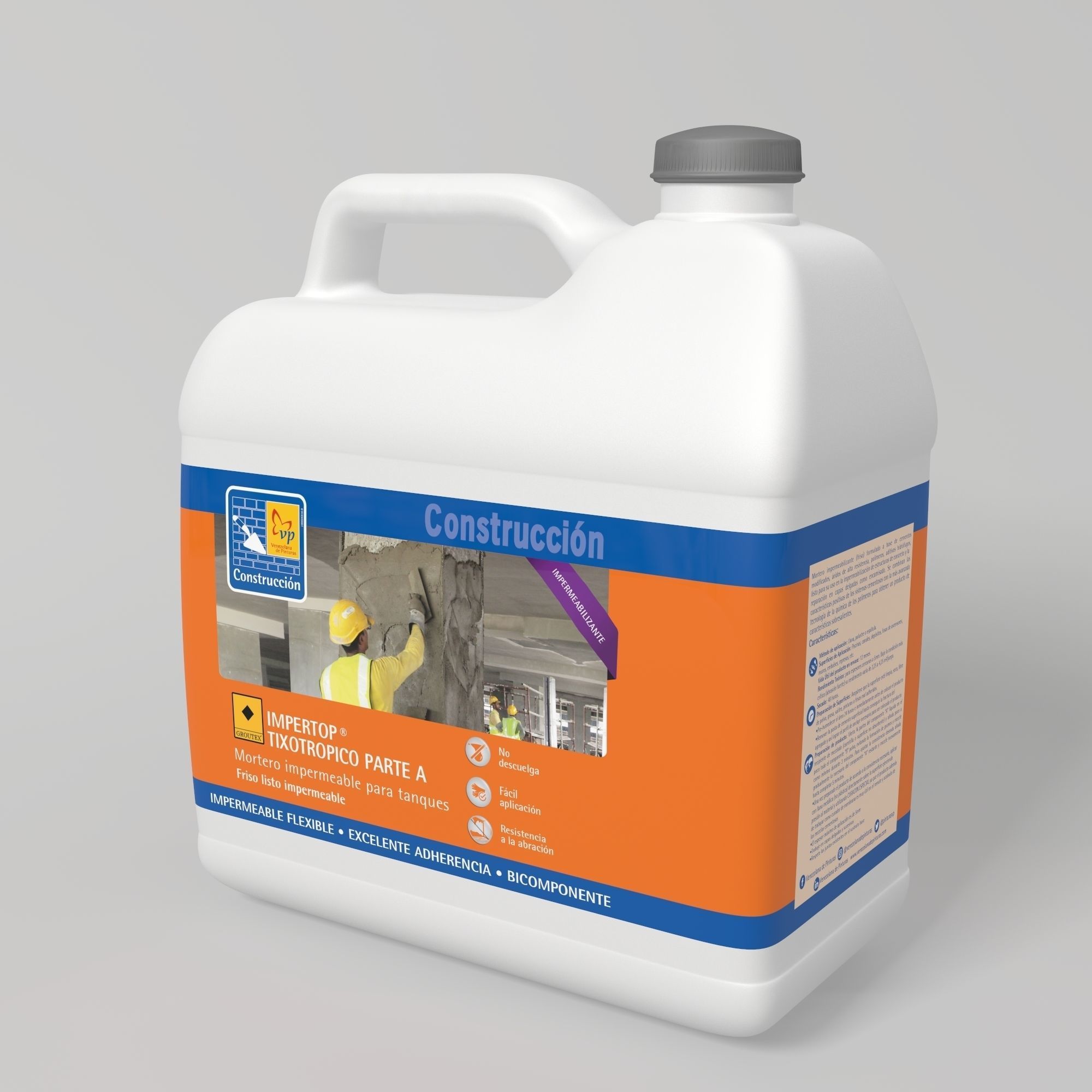 Plastic Gallon 3D model_2