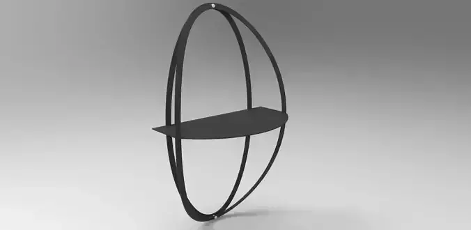 Designer Curved Shelf