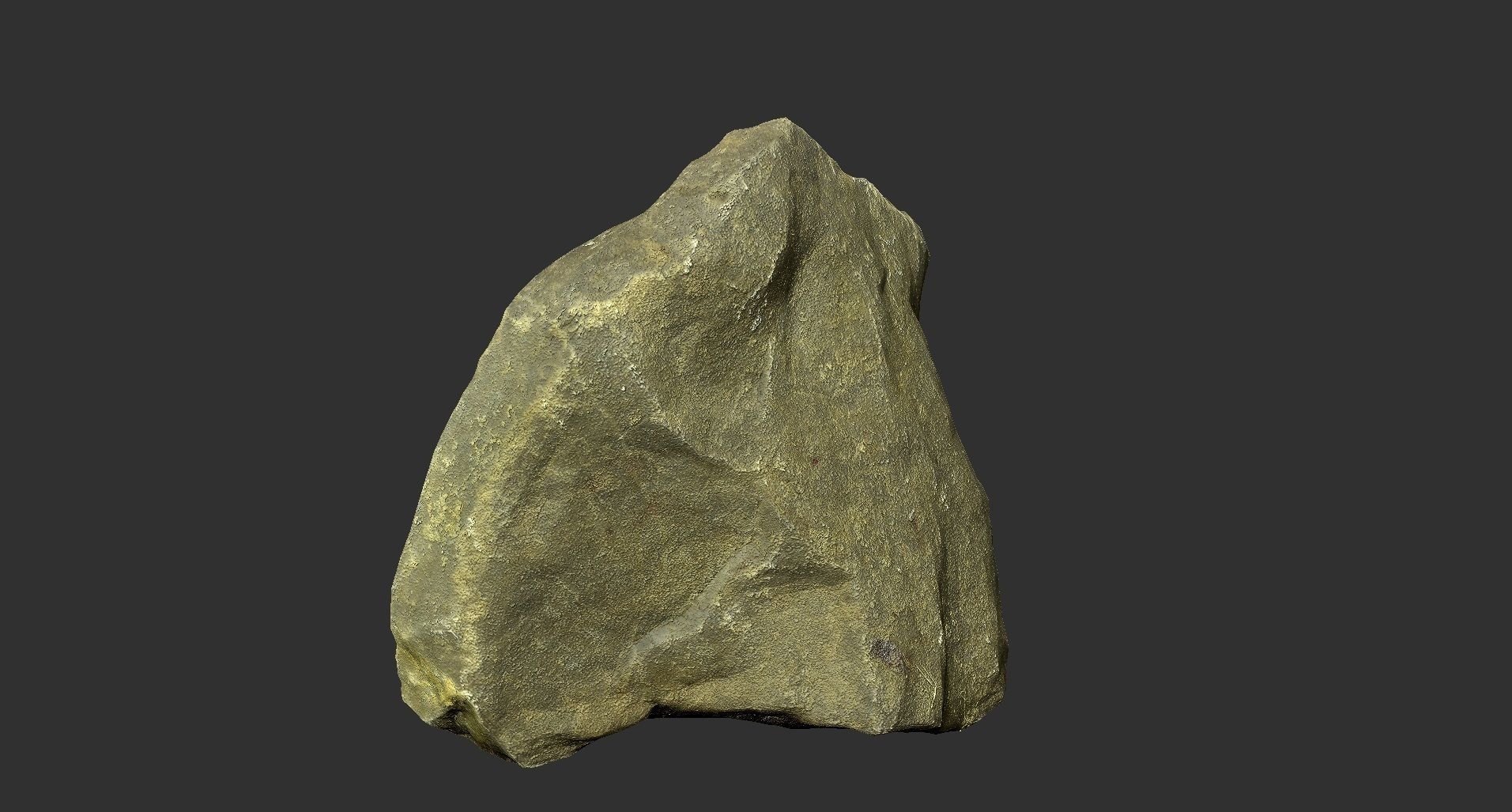 Mountain rock low poly Low-poly 3D model_7