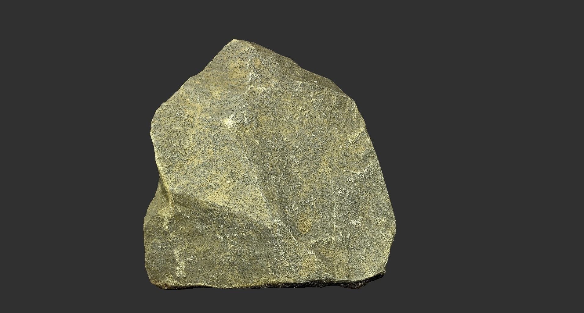 Mountain rock low poly Low-poly 3D model_5
