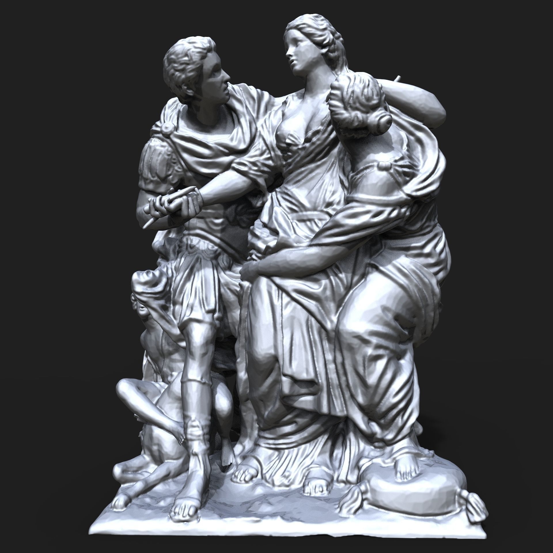 Arria and Paetus 3D print model_1