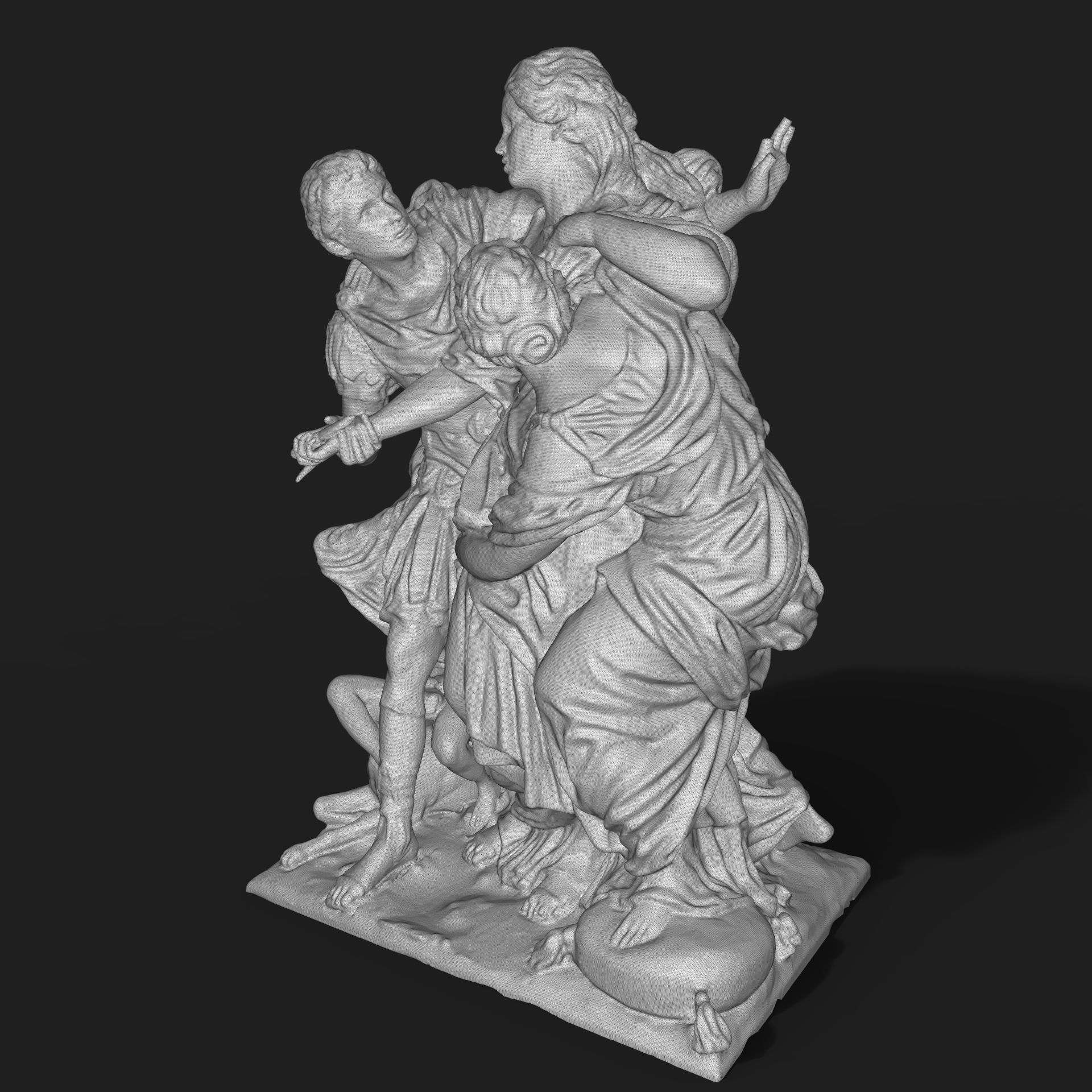 Arria and Paetus 3D print model_10