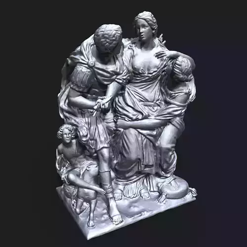 Arria and Paetus 3D print model