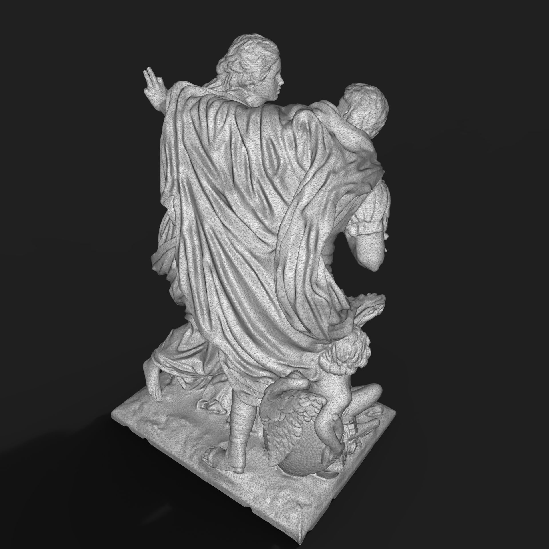 Arria and Paetus 3D print model_13