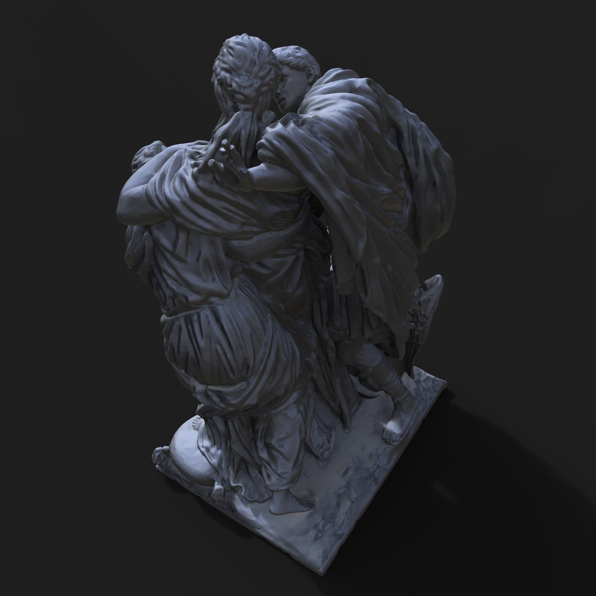 Arria and Paetus 3D print model_3