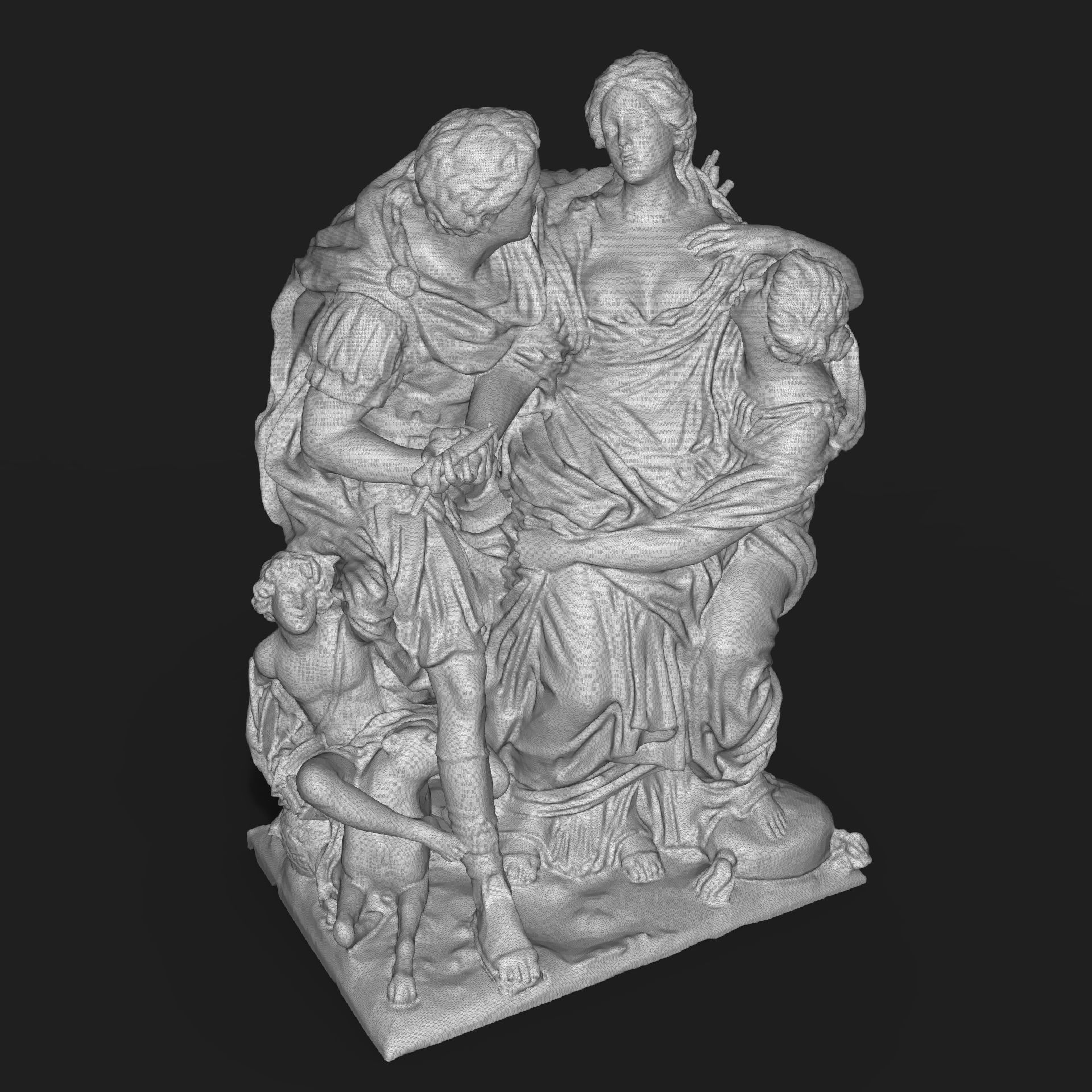 Arria and Paetus 3D print model_9