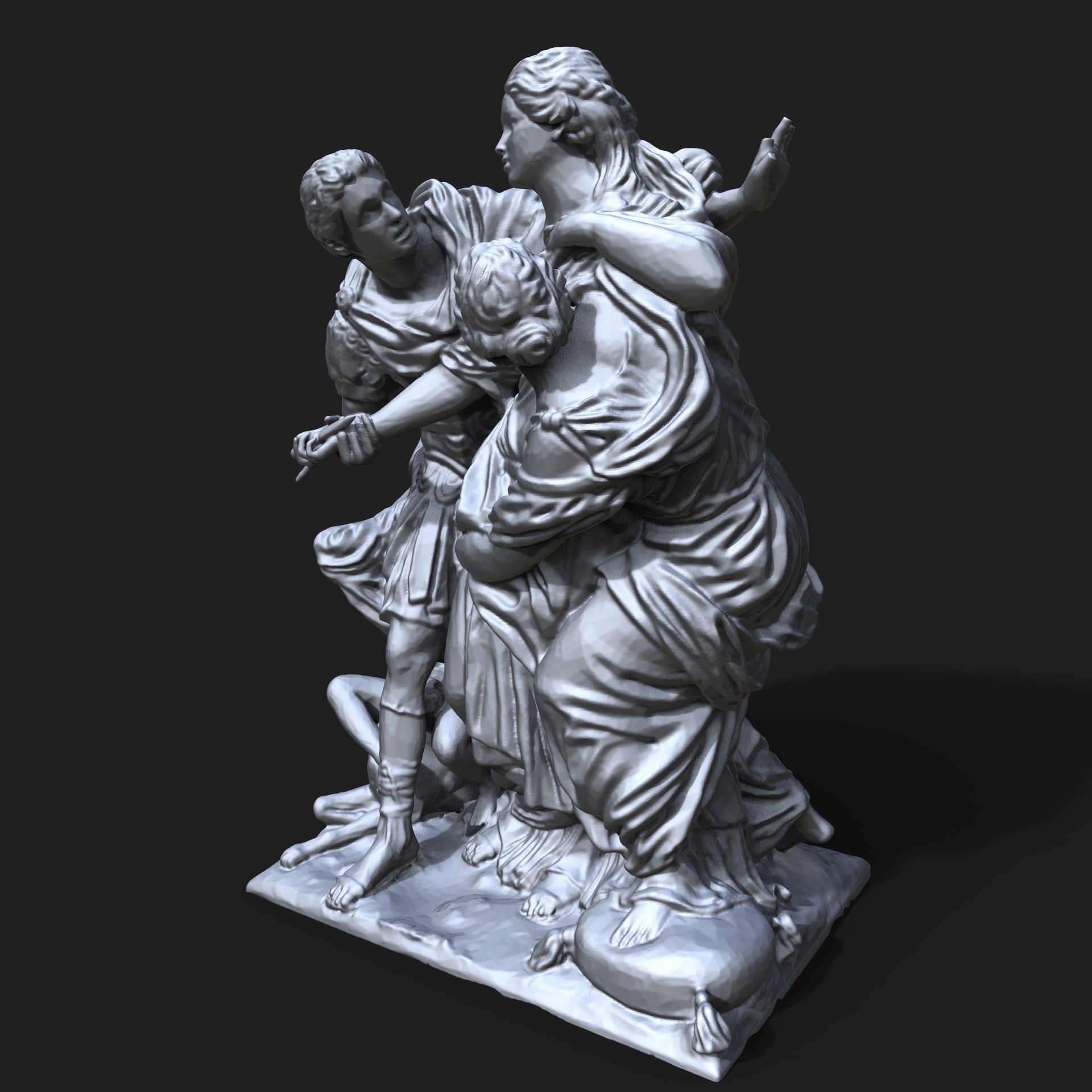 Arria and Paetus 3D print model_2