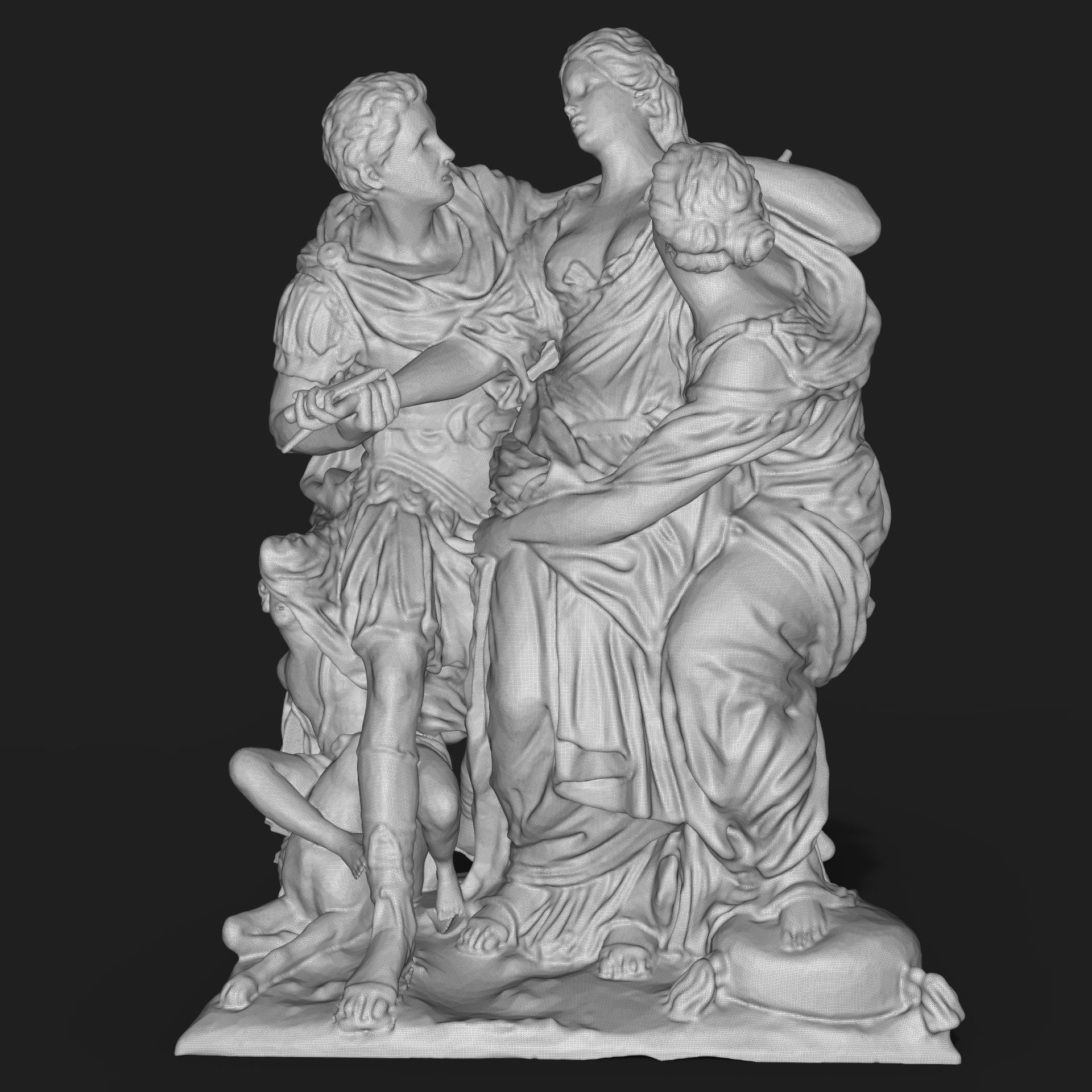 Arria and Paetus 3D print model_8