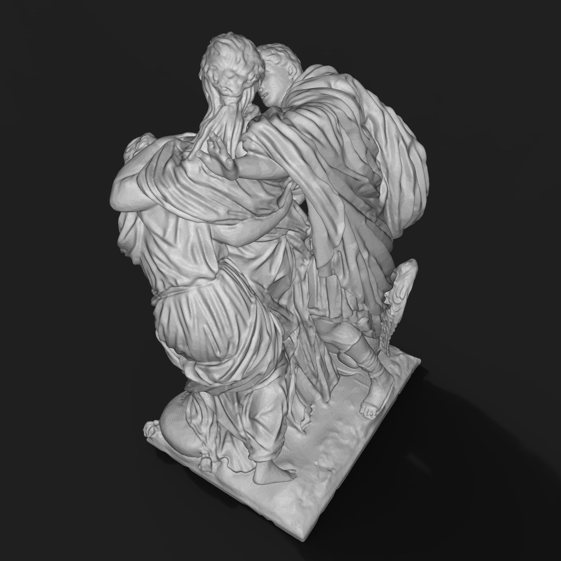 Arria and Paetus 3D print model_11
