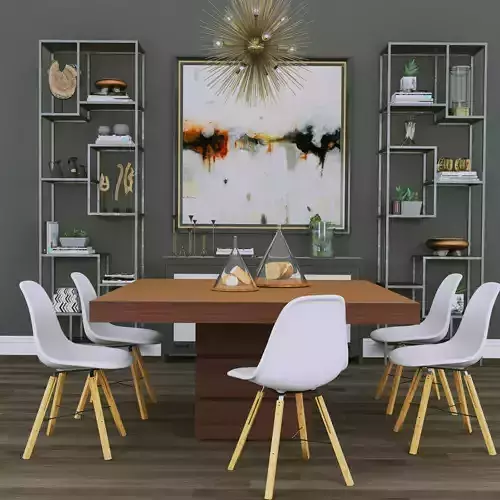 Set 21 dining room table and chairs