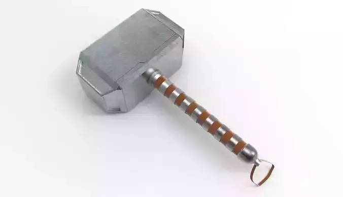 thor hammer 3D model