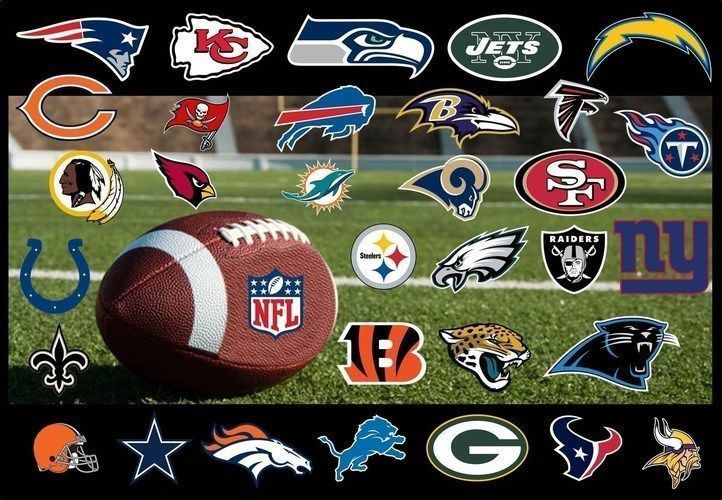 2017 NFL SUPER BOWL TROPHY and ALL 32 TEAM HELMETS SUPER PACK 3D print model_9