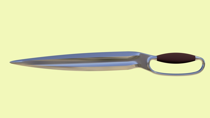 Sword knife 3D print model