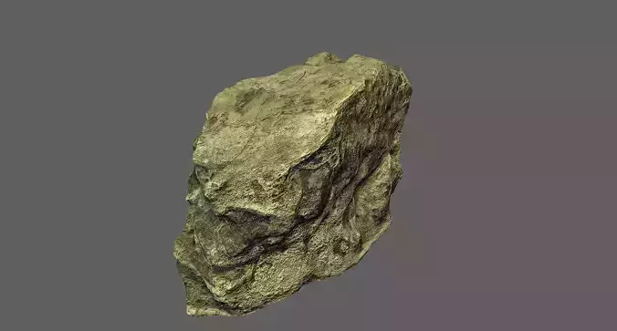 Rock low poly 3D model Low-poly 3D model