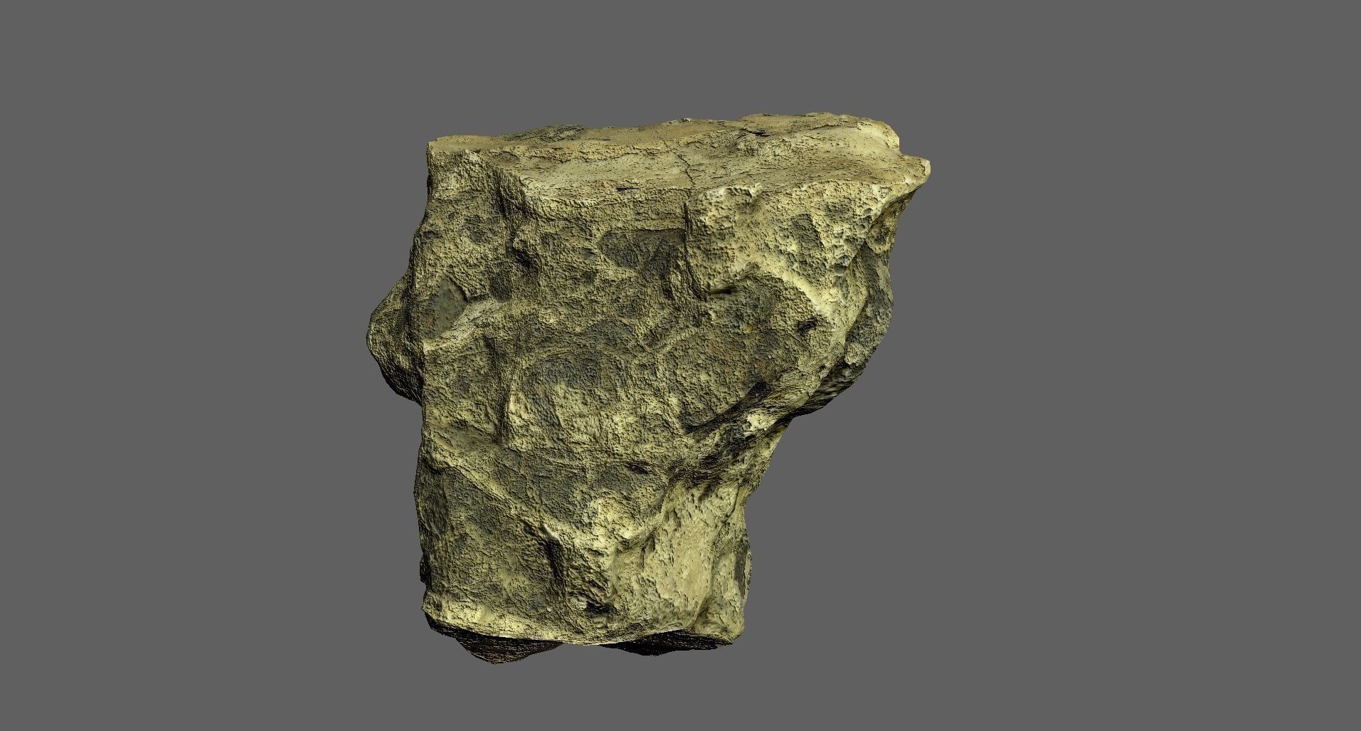 Rock low poly 3D model Low-poly 3D model_4