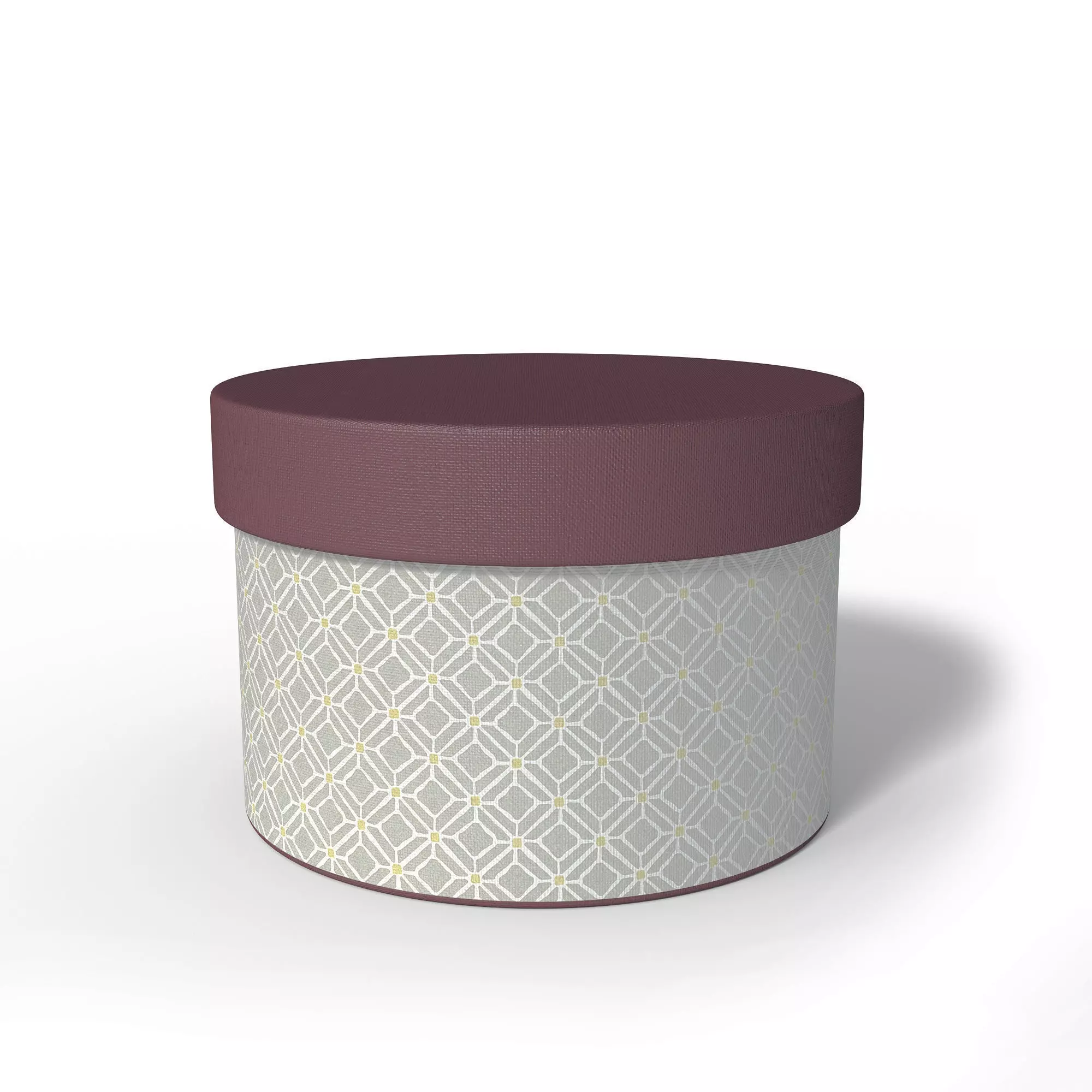 Round Box 3D model_0