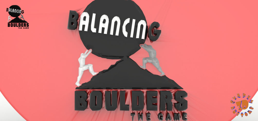 Balancing Boulders 3D print model_1