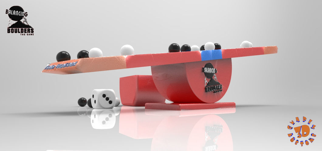 Balancing Boulders 3D print model_4