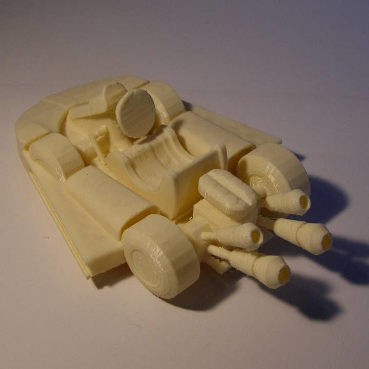 Luigi Kart Nintendo Switch Joy Con Controller 3D print model_11