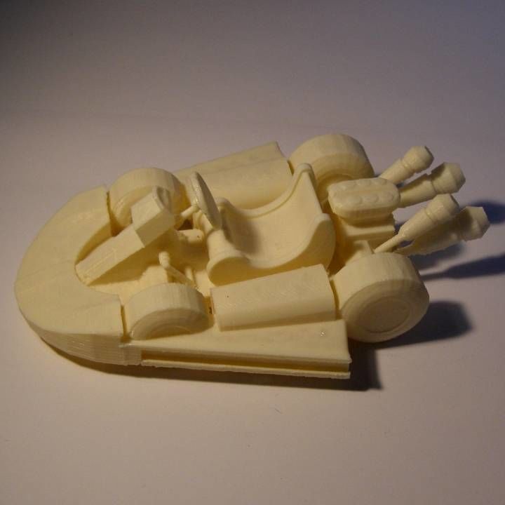 Luigi Kart Nintendo Switch Joy Con Controller 3D print model_12