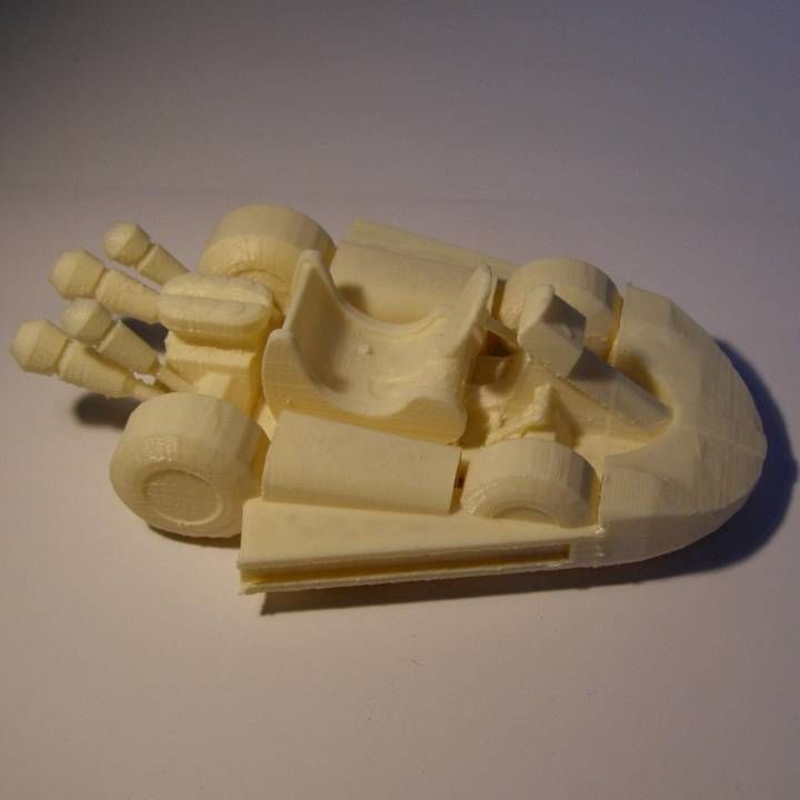 Luigi Kart Nintendo Switch Joy Con Controller 3D print model_14