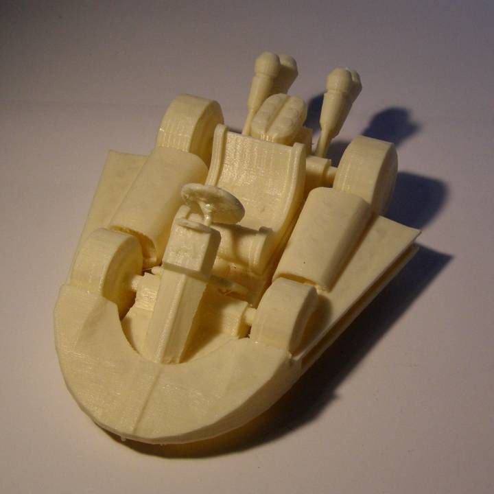 Princess Peach Kart Nintendo Switch Joy Con Controller 3D print model_13