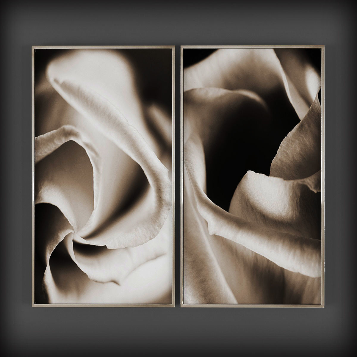 Picture Frames Low-poly 3D model_2