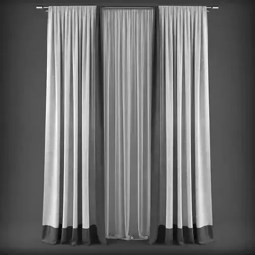 Curtain 3D model 314