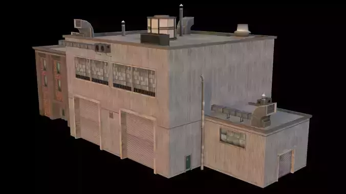 Industrial Storage Building 03