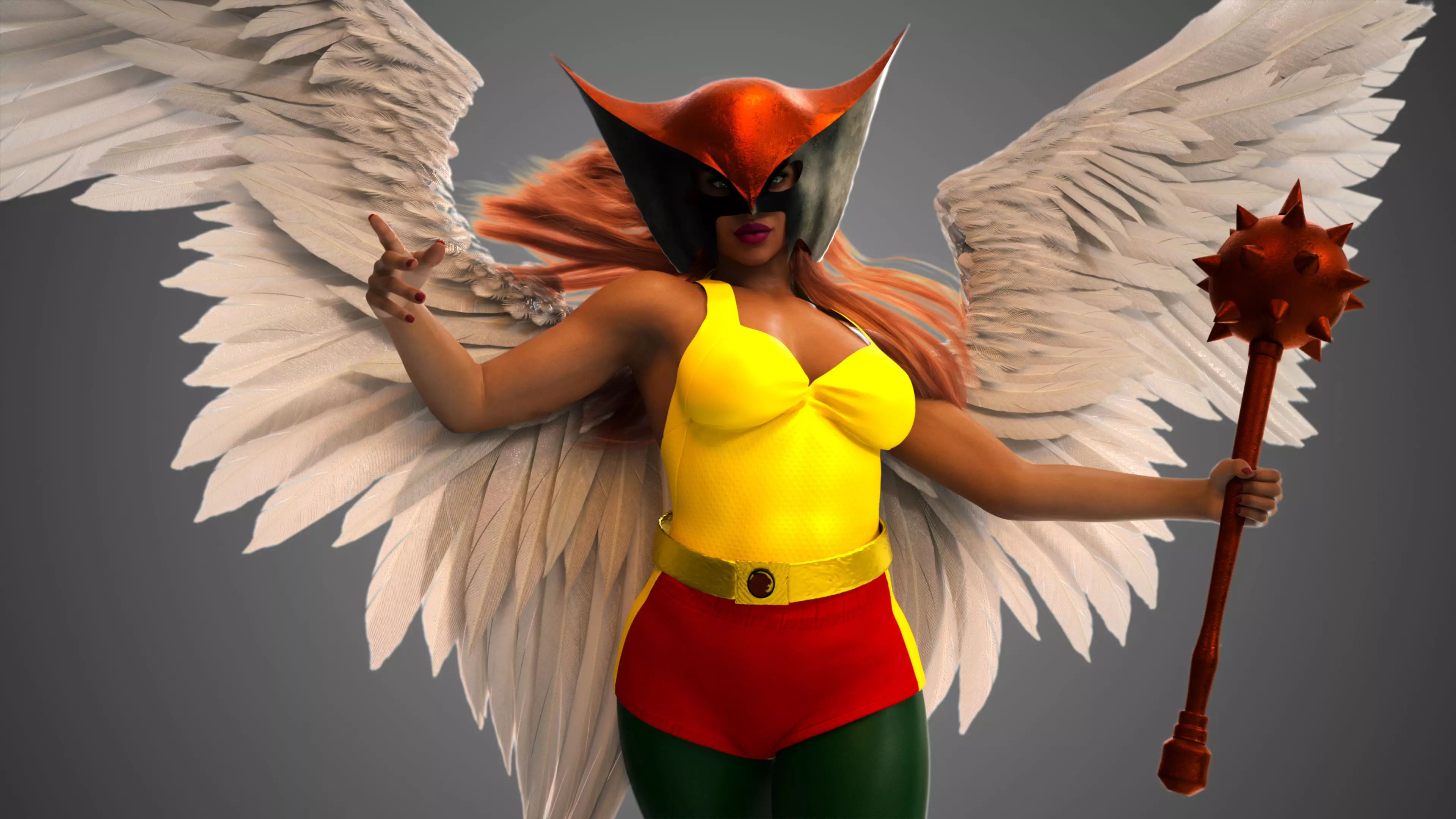 Hawkgirl - Hawkwoman 3D model