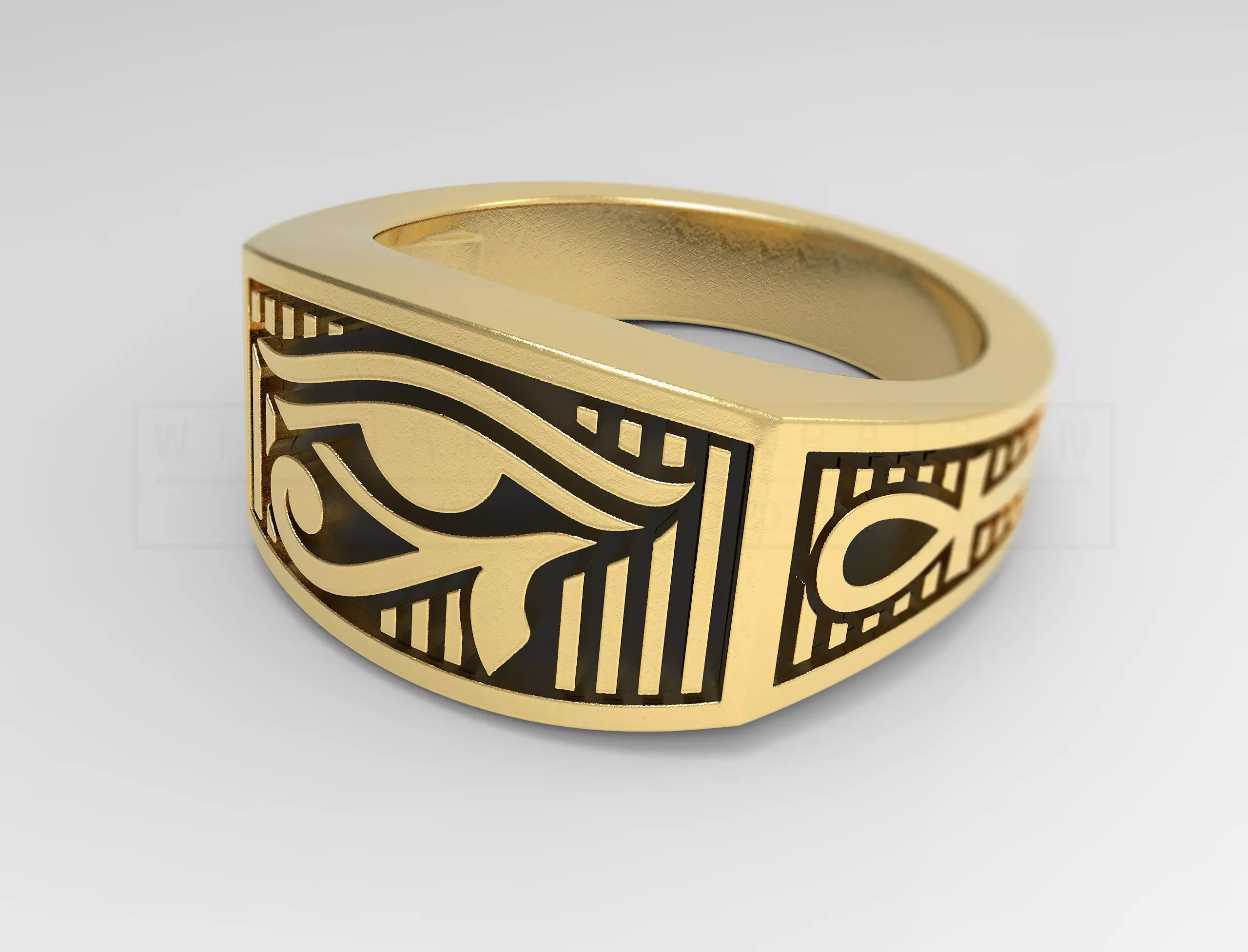 kengkod32    eye of horus 3D print model_0
