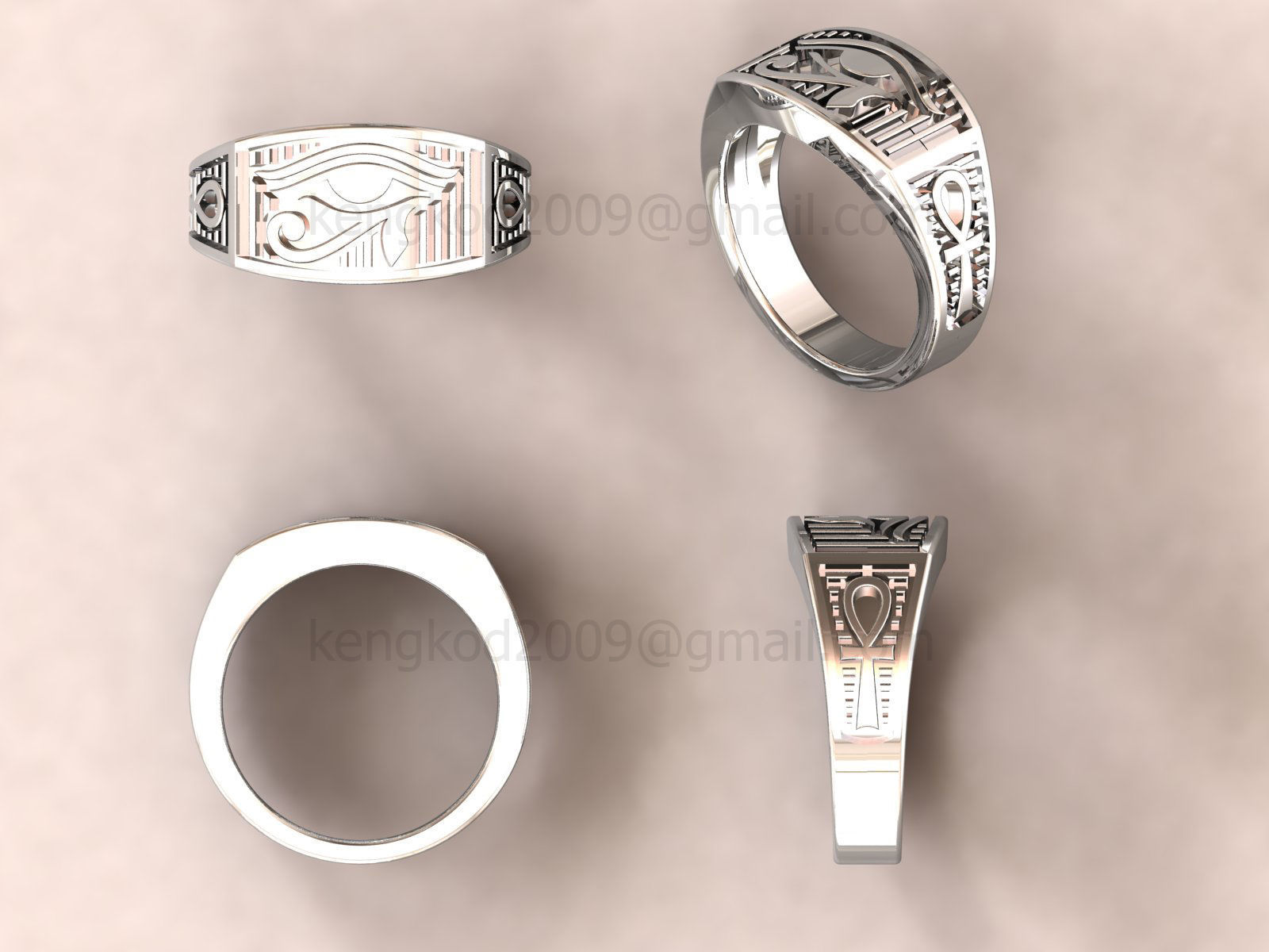 kengkod32    eye of horus 3D print model_9