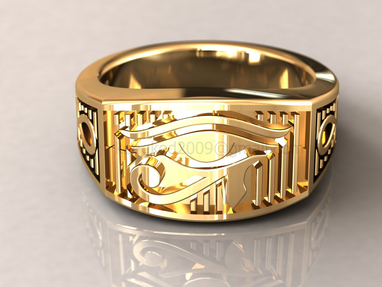 kengkod32    eye of horus 3D print model_7