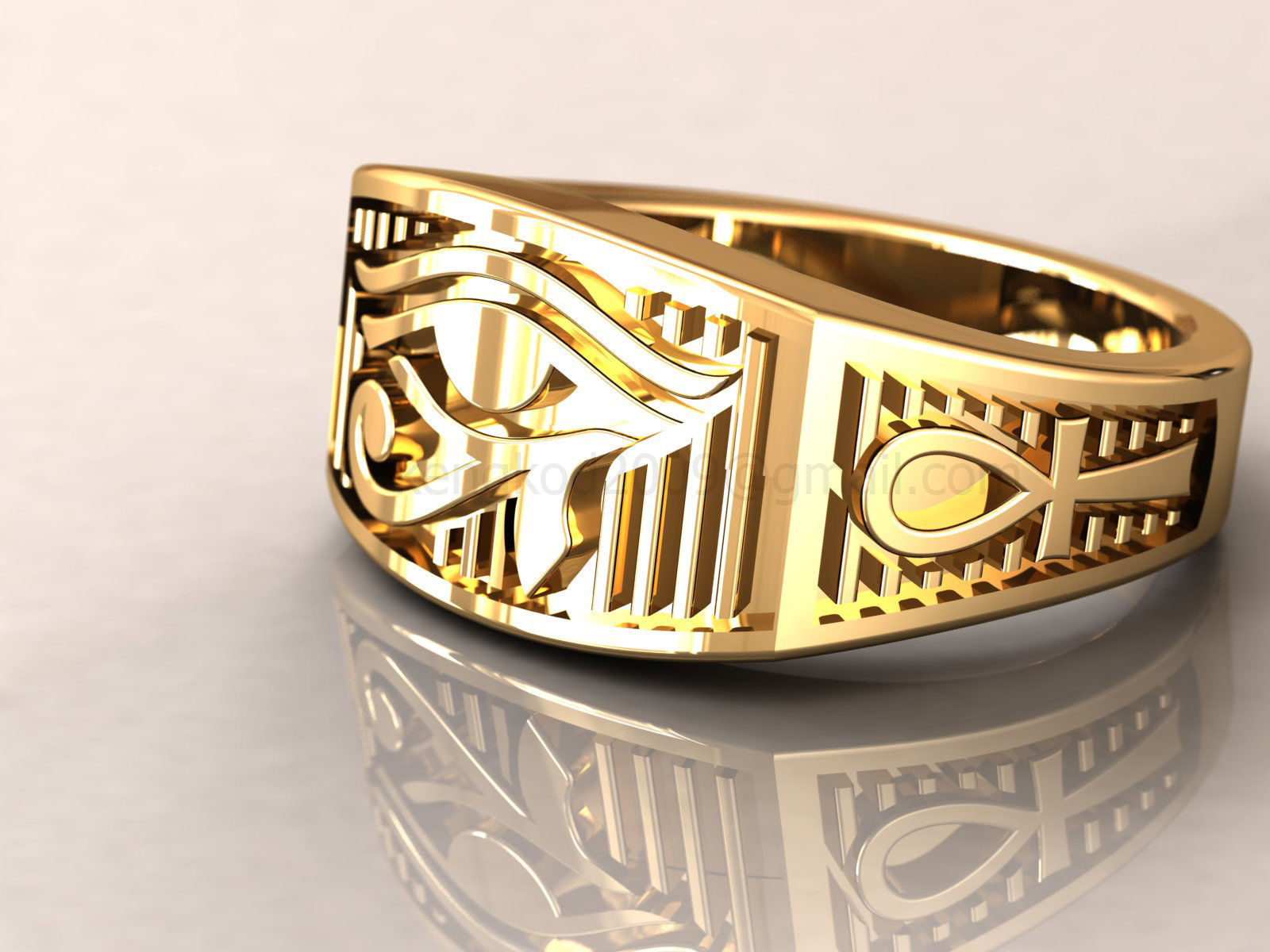 kengkod32    eye of horus 3D print model_6