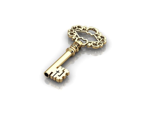 Key Pendant N2 3D print model