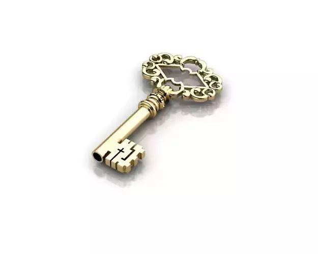 Key Pendant N2 3D print model