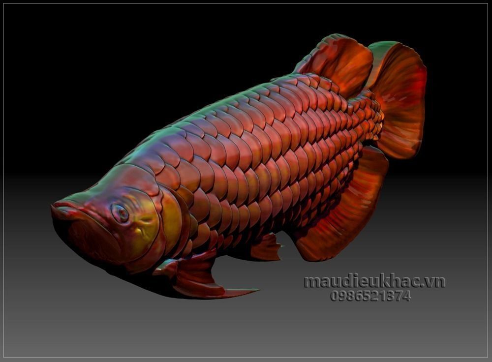 Dragon Fish Free 3D print model_3